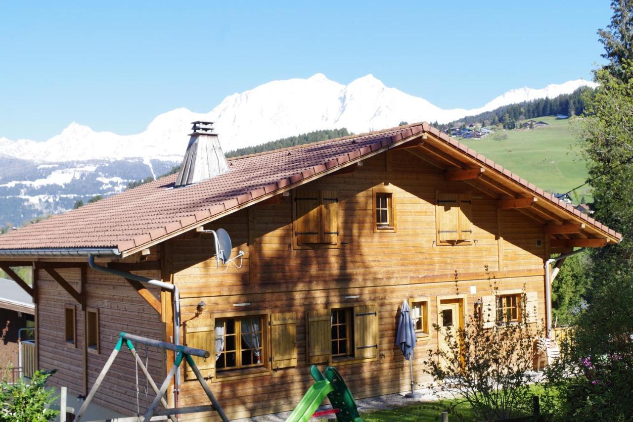 Chalet Le Sabot De Venus Combloux Bagian luar foto