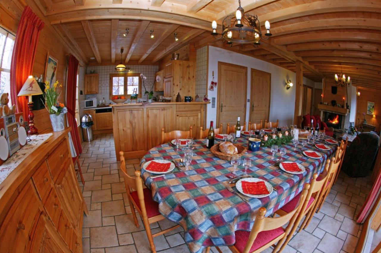 Chalet Le Sabot De Venus Combloux Bagian luar foto