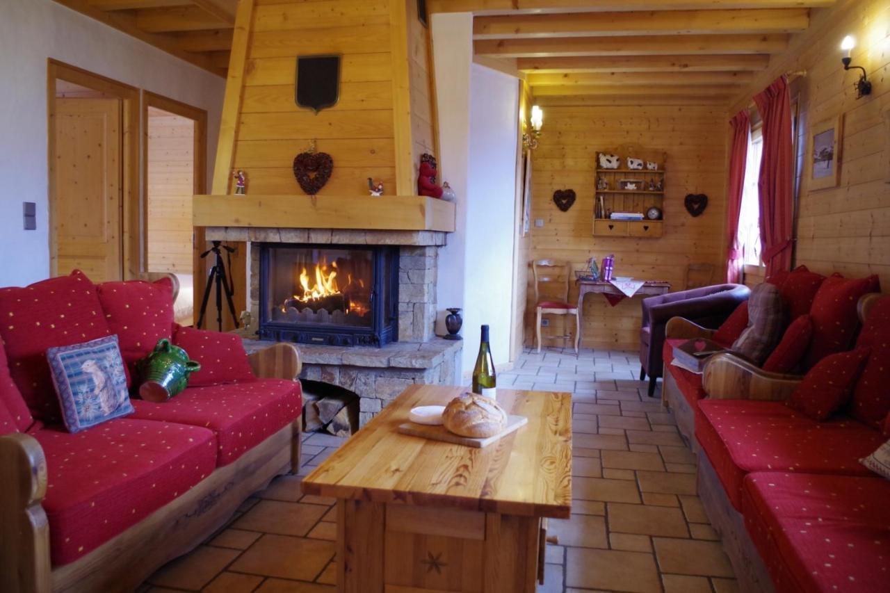 Chalet Le Sabot De Venus Combloux Bagian luar foto
