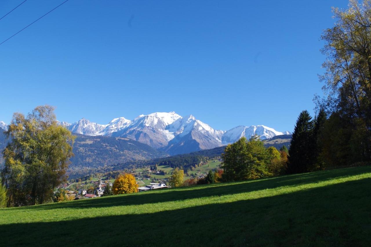 Chalet Le Sabot De Venus Combloux Bagian luar foto