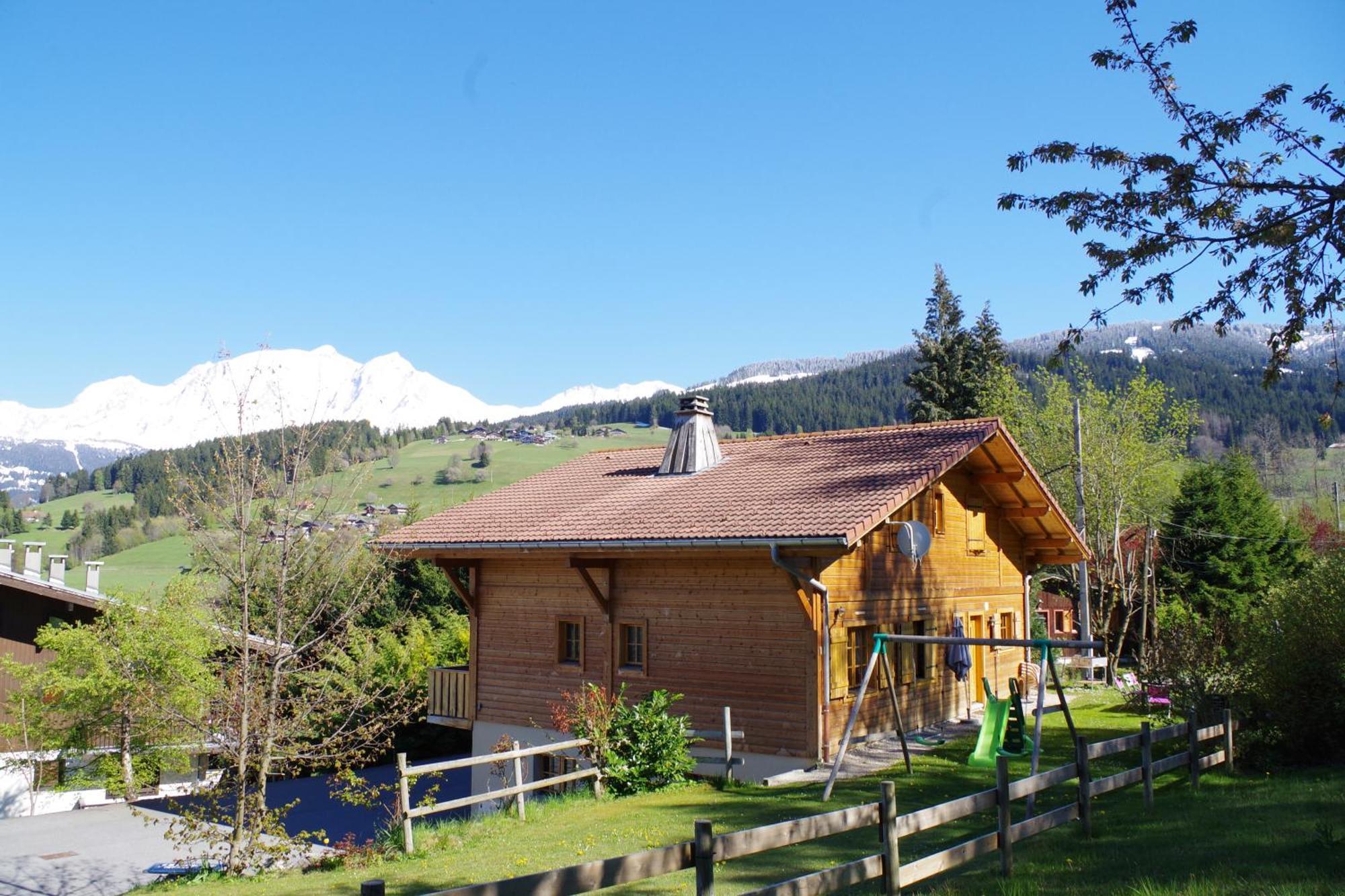 Chalet Le Sabot De Venus Combloux Bagian luar foto